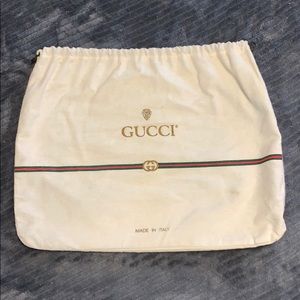 Authentic Vintage Gucci Dust Bag